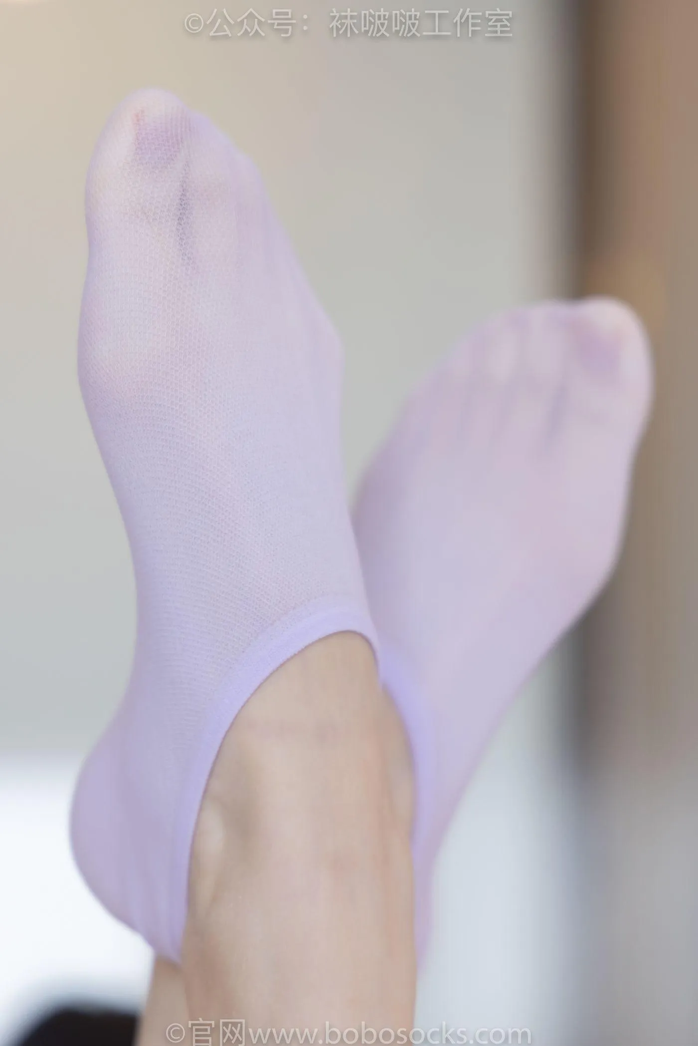 [BoBoSocks袜啵啵]NO.091 稚予-板鞋、淡粉色船袜、黑色船袜、裸足 [148P]插图8